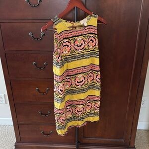 LOFT Multicolor Patterned Dress size XS